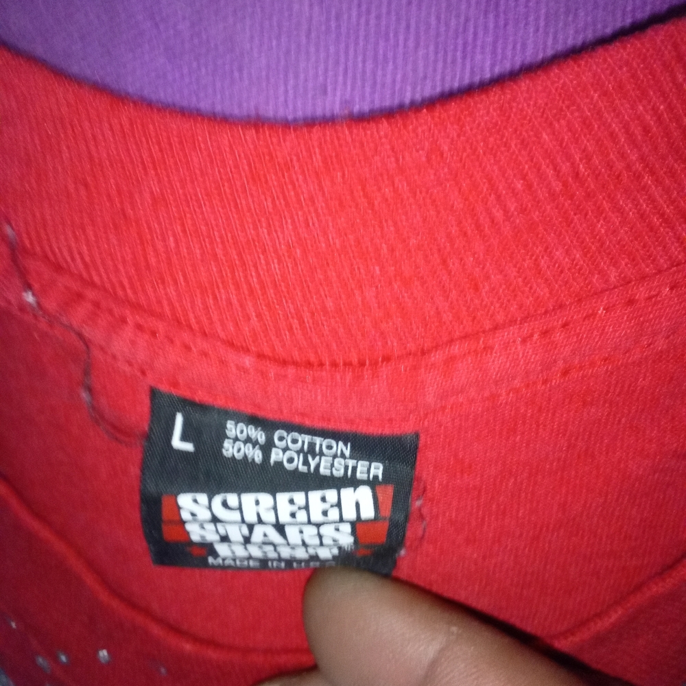 Screen Stars Bold Red Tee